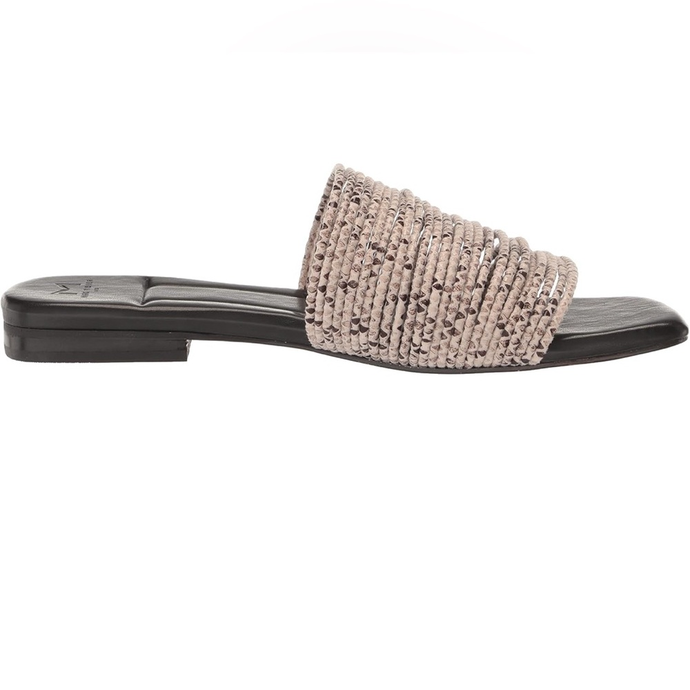 Marc Fisher Maddie Slip On Strappy Slide Sandals - Picture 7 of 8